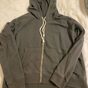 Aerie zip up sweater